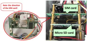 Wizard tk ON IPBT423 Of 3G 4G HD Network Camera - sd card