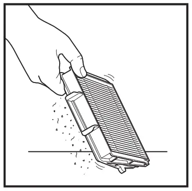 Shark AL Robot Wet-Dry Robot Floor Cleaner - Lightly tap