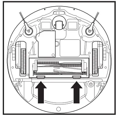 Shark AL Robot Wet-Dry Robot Floor Cleaner - SELF-CLEANING BRUSHROLL