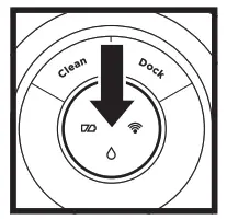 Shark AL Robot Wet-Dry Robot Floor Cleaner - WET MOPPING INDICATOR