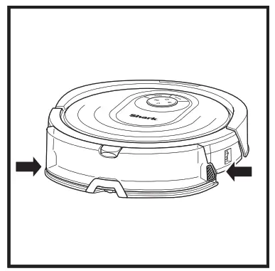 Shark AL Robot Wet-Dry Robot Floor Cleaner - WET MOPPING SETUP 2