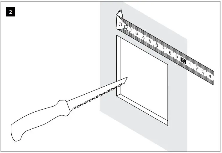 PHILIPS Revolution Series DR2PE Button Panel Installation Guide - Installation 2