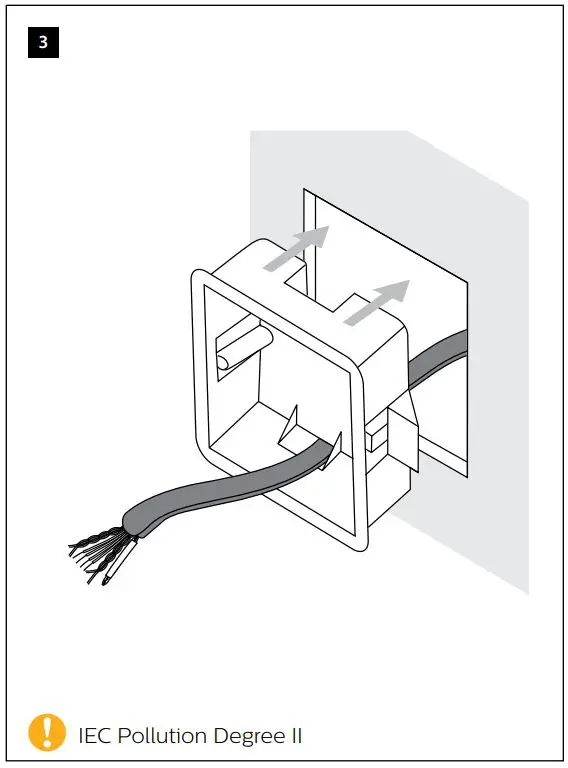 PHILIPS Revolution Series DR2PE Button Panel Installation Guide - Installation 3