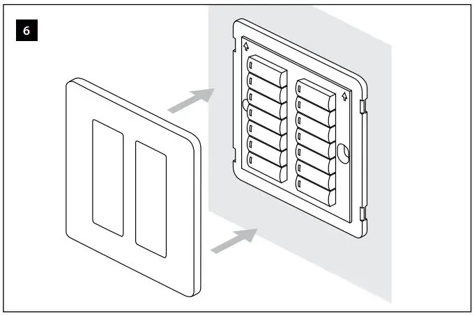 PHILIPS Revolution Series DR2PE Button Panel Installation Guide - Installation 6