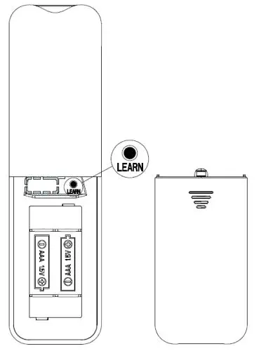 Satellite Electronic 18026 Ceiling Fan Remote Controller - LEARNING PROCESS