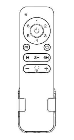 Satellite Electronic 18026 Ceiling Fan Remote Controller - overview