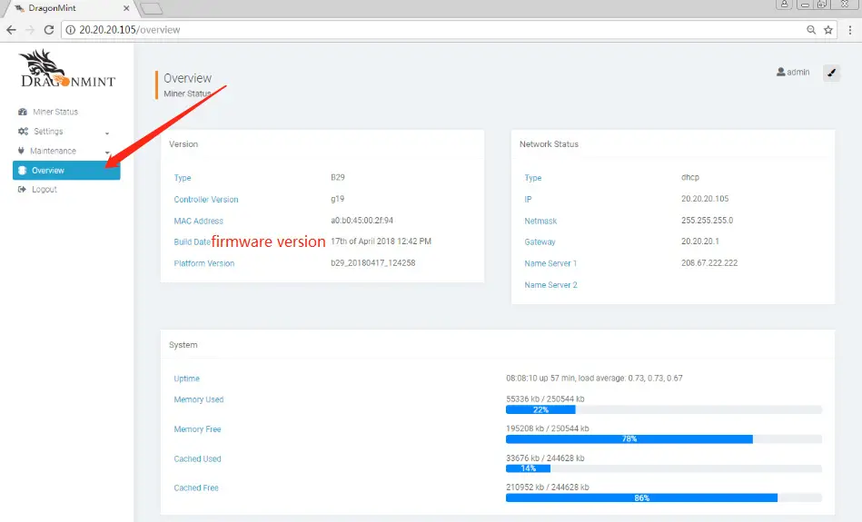 INNOSILICON S11 Sia Master Mining Watchdog - OVERVIEW 2