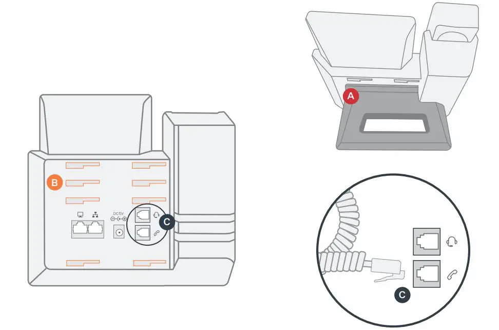 Ooma 2602 IP Phone - Assemble Your Phone