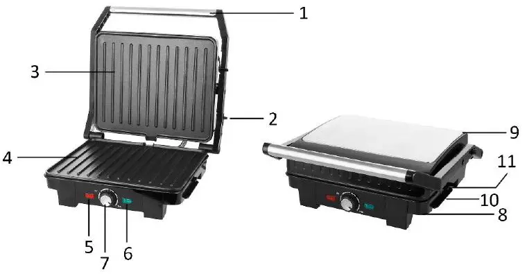 INSIDO 89980086 Multi Grill-1