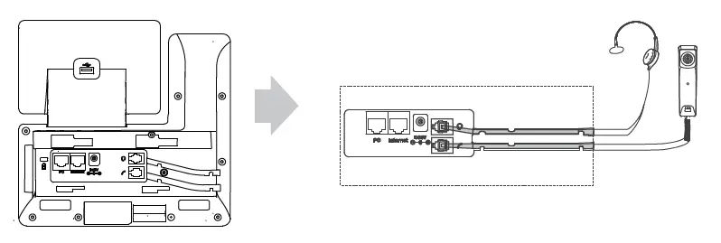 ZULTYS ZIP 47GE Gigabit Business IP Phone FIG 4