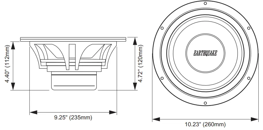 EARTHQUAKE EQ650 EQ NEO Series Professional Midrange Midbass Drivers - fig 2