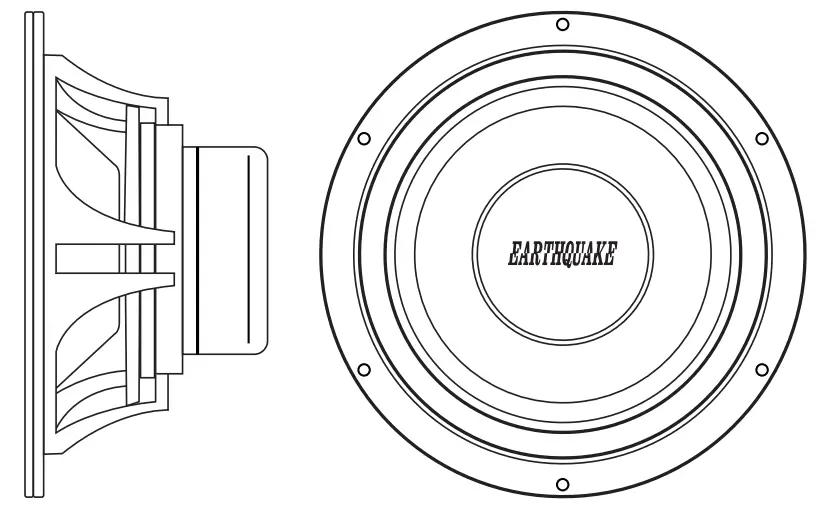EARTHQUAKE EQ650 EQ NEO Series Professional Midrange Midbass Drivers