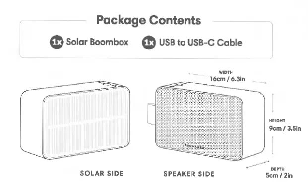 SOLGAARD Solar Bank Audio Quality Huge Powerbank and Solar fig-1