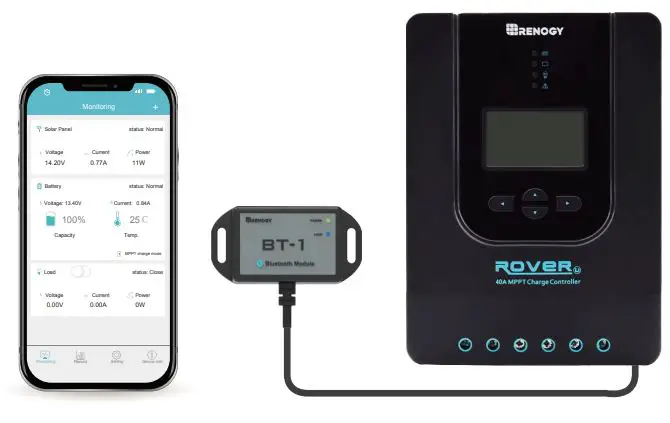 RENOGY Bt-1 Bluetooth ModuleBt-1 Bluetooth Module - Operation
