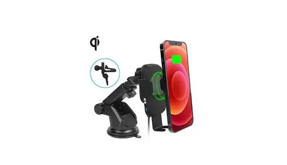 Naztech 15425 Smart Grip Wireless Charging Car Mount User Manual