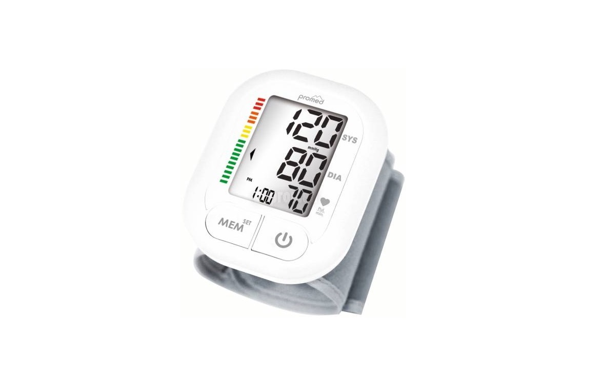 Promed Hgp-40 Wrist Blood Pressure Monitor Instructions