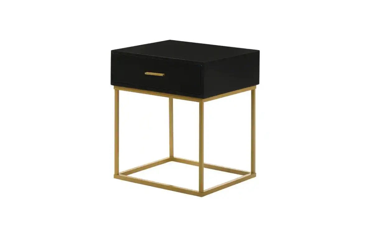 Luxeo Lux-1d3161-blk 1-drawer Nightstand User Manual Luxeo Lux-1d3161-blk 1-drawer Nightstand User Manual