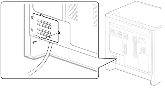 SAMSUNG NE63T8951SS Electric Range - cover