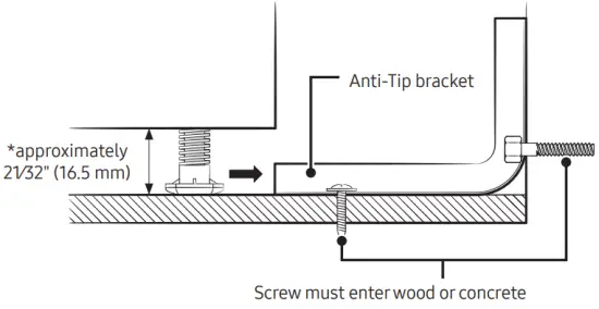 SAMSUNG NE63T8951SS Electric Range - device