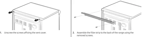 SAMSUNG NE63T8951SS Electric Range - filler