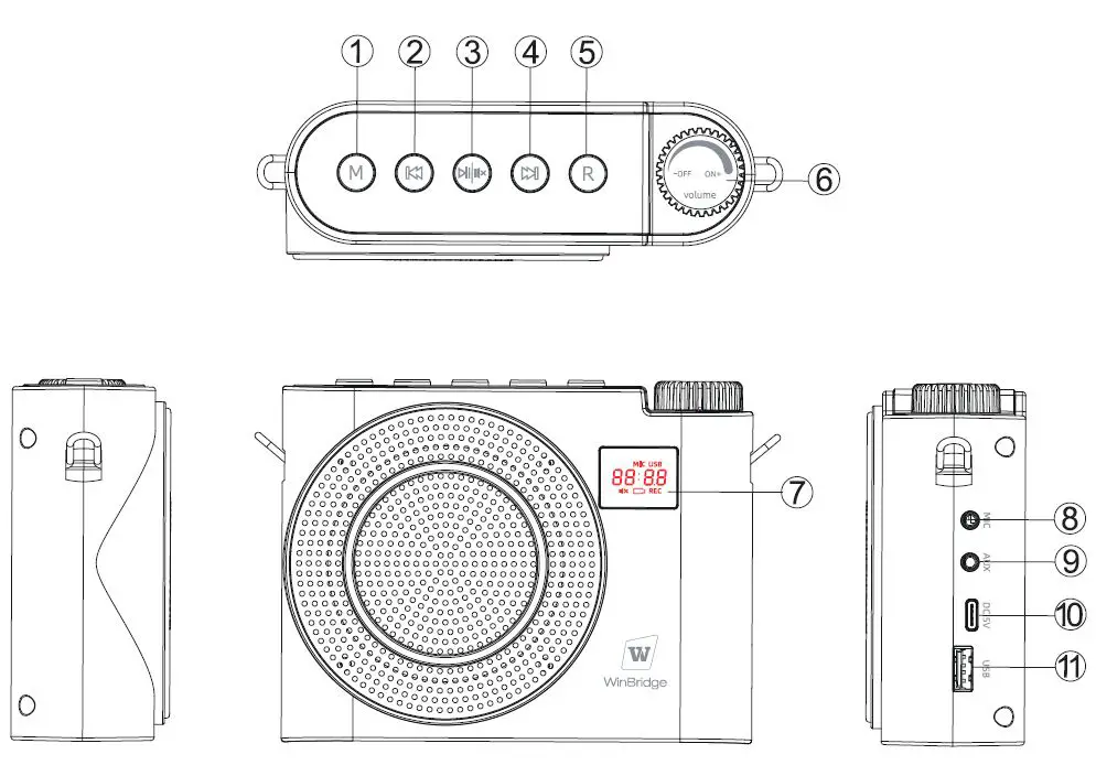 WinBridge-S388-Voice-Amplifier-fig1