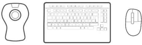 3Dconnexion 3DX 700040 SpaceMouse Pro Wireless 3D Mouse - Desktop Setup