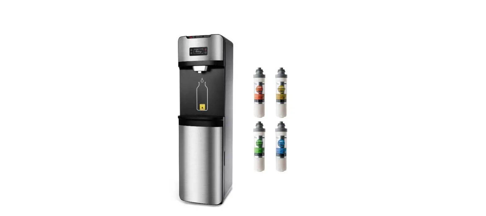 Ispring Ds4s Free-standing Dispenser With Built-in 4-stage Filtration User Manual Ispring Ds4s Free-standing Dispenser With Built-in 4-stage Filtration User Manual