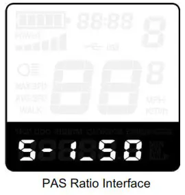 Key DISP KD51C The Ebike Display - Personalized Parameter Settings 4