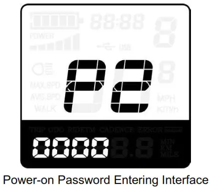 Key DISP KD51C The Ebike Display - System Settings 5