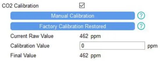 Milesight EM500-CO Outdoor Environment Monitoring Senso - CO2 Calibration