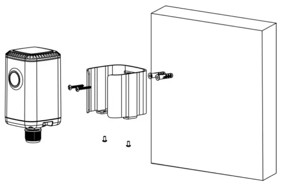 Milesight EM500-CO Outdoor Environment Monitoring Senso - Wall Mounting