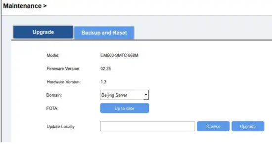 Milesight EM500-CO Outdoor Environment Monitoring Senso - device and upgrade