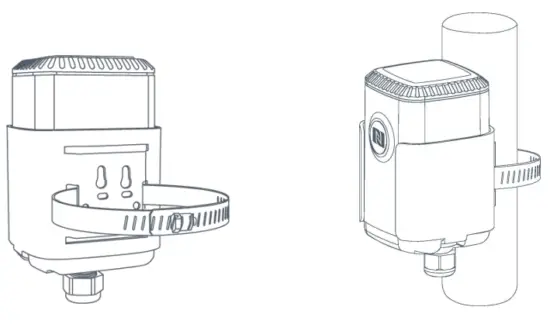 Milesight EM500-CO Outdoor Environment Monitoring Senso - turning it clockwise