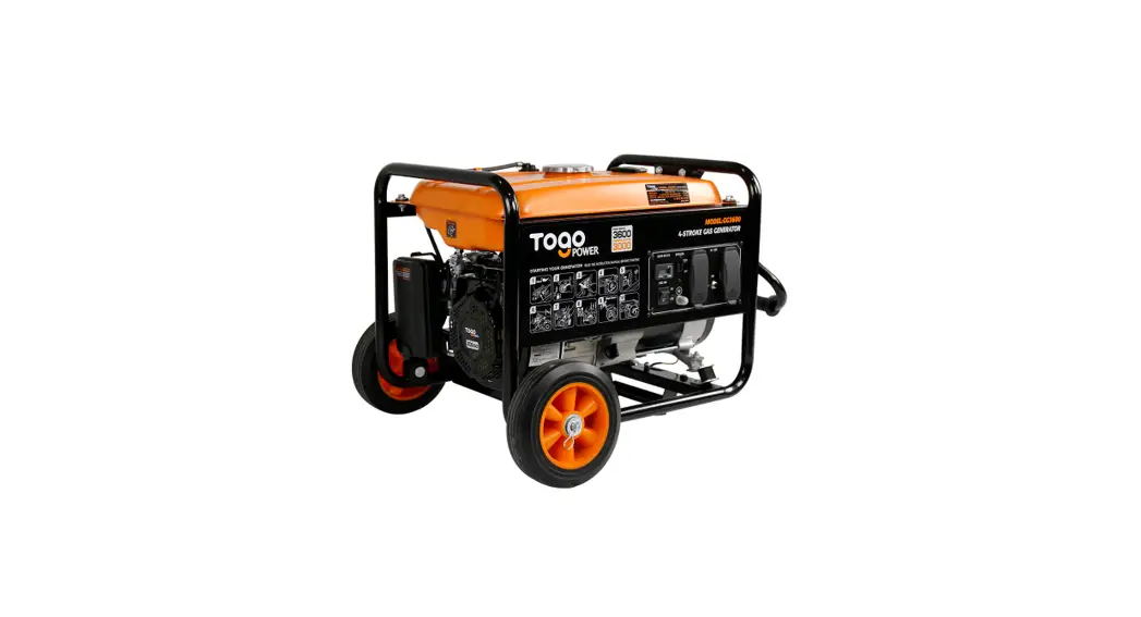 Togopower Gg3600 Portable Generator Owner's Manual Togopower Gg3600 Portable Generator Owner's Manual