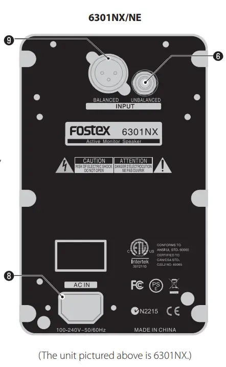 Fostex-6301ND-Active-Monitor-Speaker-Fig3