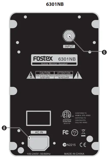 Fostex-6301ND-Active-Monitor-Speaker-Fig4