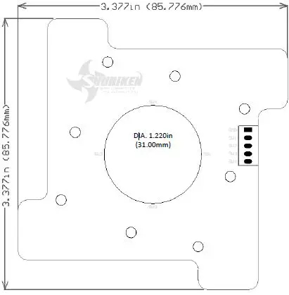 BitBangGaming-Shuriken-Korean-Leve-PCB-1