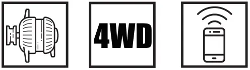 X BULL 14500 LBS Capacity OFF Road Vehicle Winch - 1