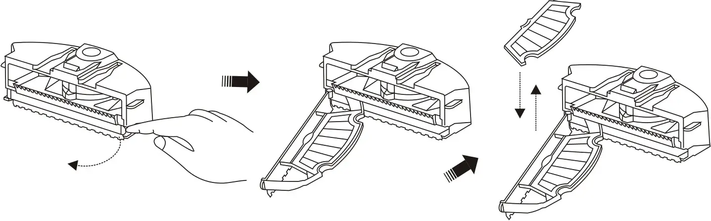 kogan Ultimate Robot Vacuum - Replacing the filter
