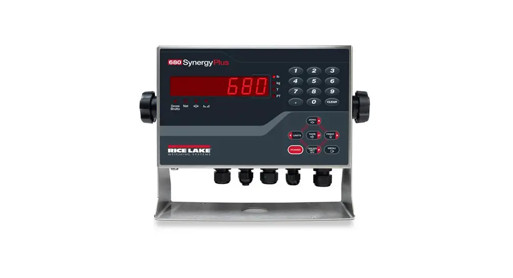Ricelake 192627 Synergy Plus Digital Weight Indicator Technical User Manual