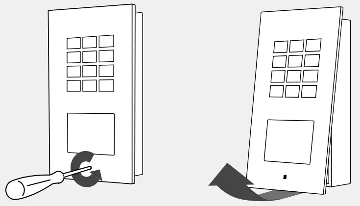 DISASSEMBLING THE FRONT PANEL