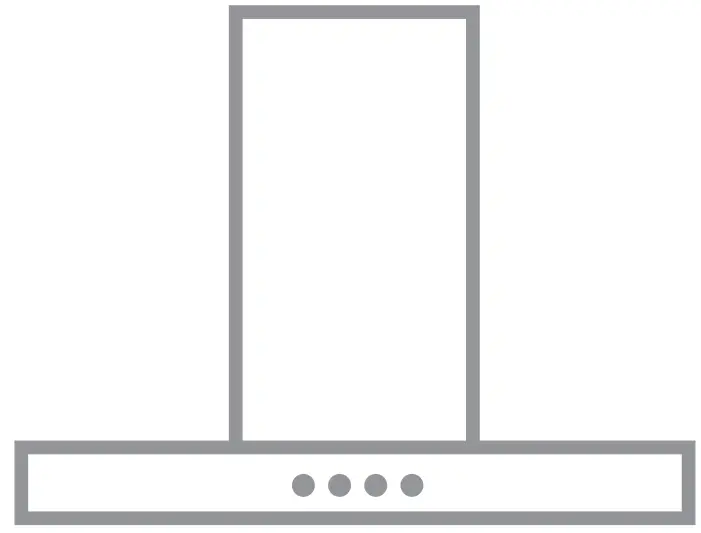 AEG DTB3652M Cooker Hood