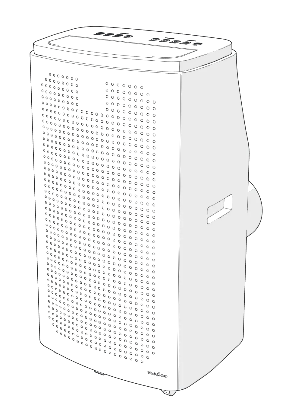 Nedis Wifiacmb1wt14 Smart Air Conditioner User Manual