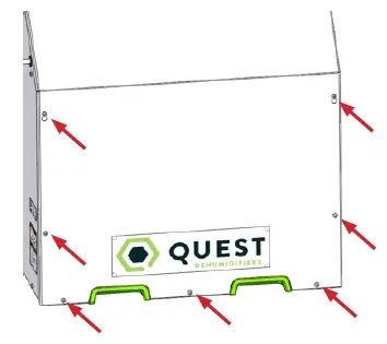 Quest 335 Hyper Efficient Standalone Overhead Dehumidifier-05