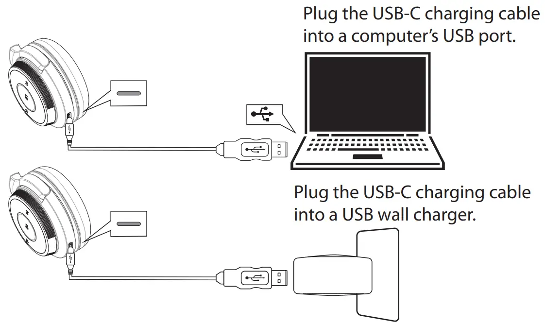 Charging the Headset