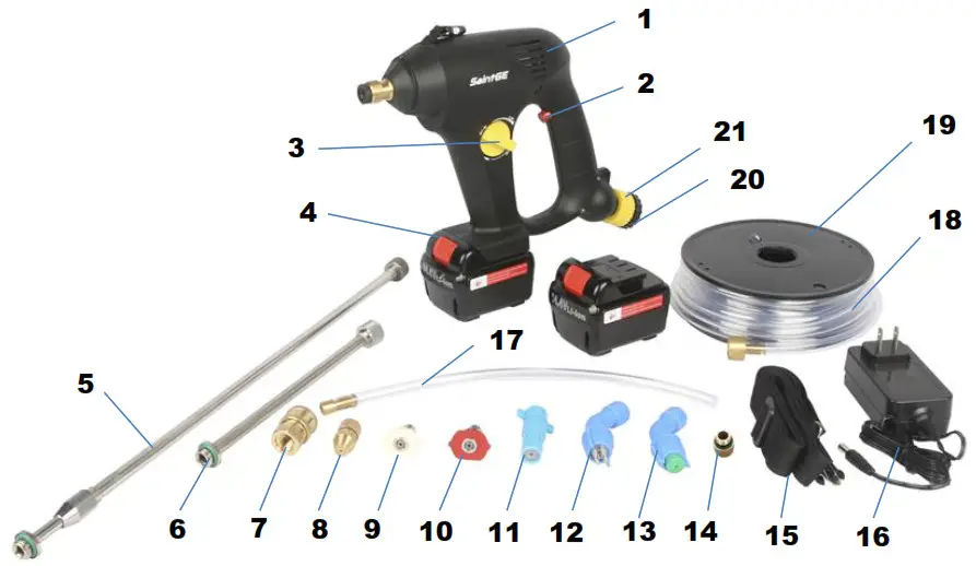 Saintge Portable Power Sprayer ---