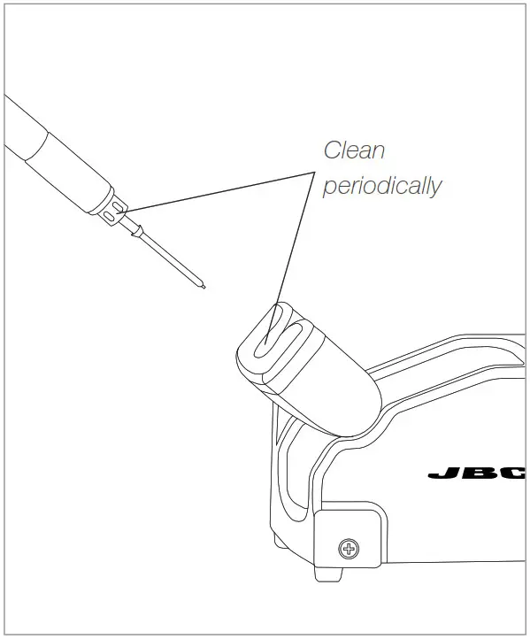 JBC JNASE 9A (100V)High Precision Hot Air Station - Maintenance