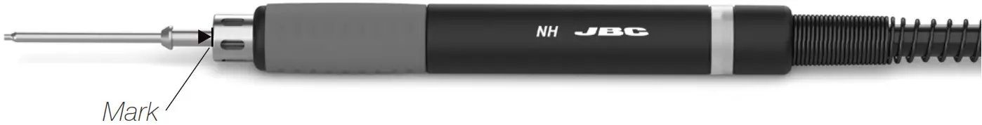 JBC JNASE 9A (100V)High Precision Hot Air Station - Mark