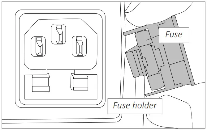 JBC JNASE 9A (100V)High Precision Hot Air Station - New fuse