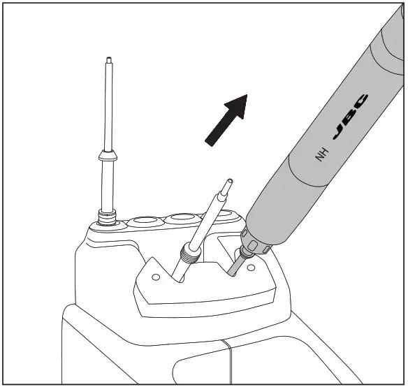 JBC JNASE 9A (100V)High Precision Hot Air Station - Removing